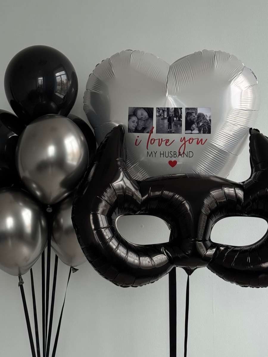 Фонтан из воздушных шаров